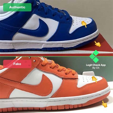 nike dunk high fake vs real|nike dunks real or not.